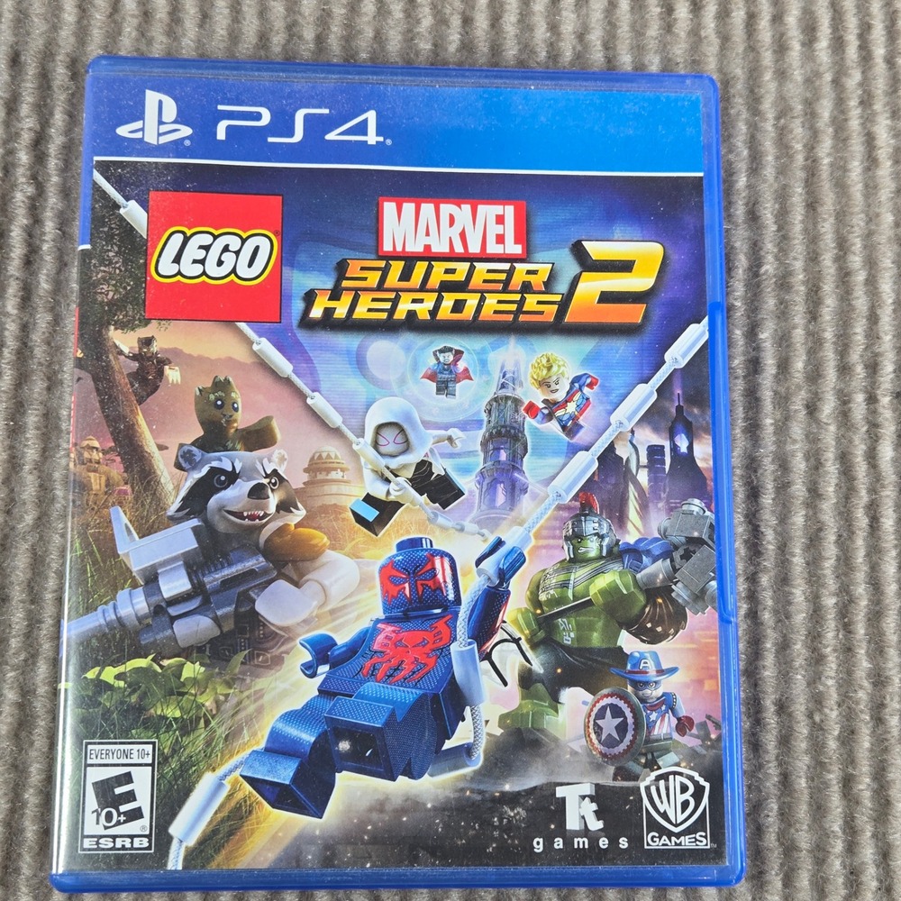 LEGO Marvel Super Heroes 2 PS4 Action Adventure Video Game